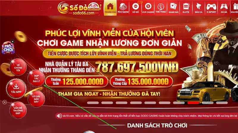 Bước 1 đăng ký đại lý Sodo66