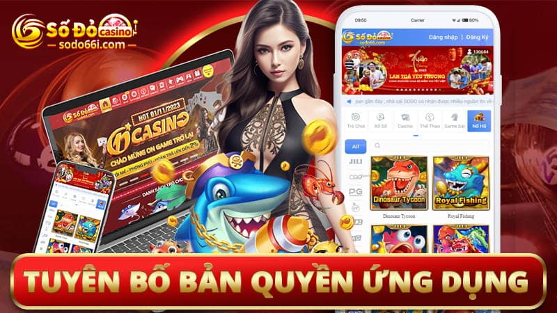 Tuyên bố bản quyền ứng dụng Sodo66