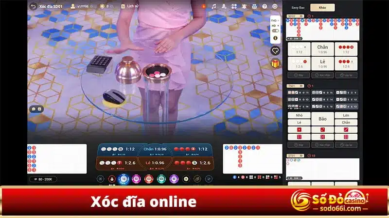 Cách chơi xóc đĩa online Sodo66